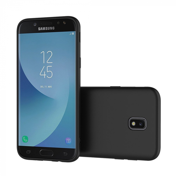 Husa de protectie ultraslim Samsung Galaxy J5 2017, Silicon, Negru [5]