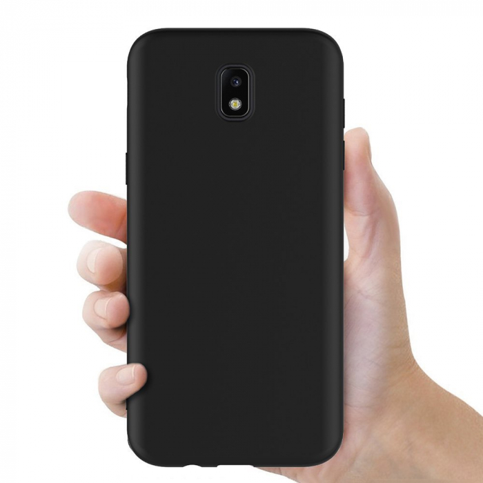 Husa de protectie ultraslim Samsung Galaxy J5 2017, Silicon, Negru [3]