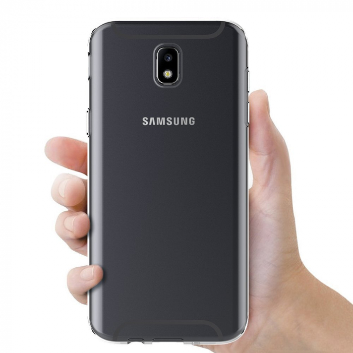 Husa de protectie ultraslim Samsung Galaxy J5 2017, Silicon, Transparent [3]