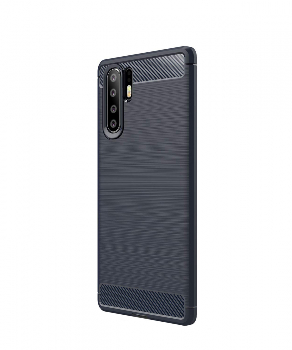 Husa Huawei P30 Pro, Slim Armor Carbon, carcasa spate Antisoc, Blue [1]