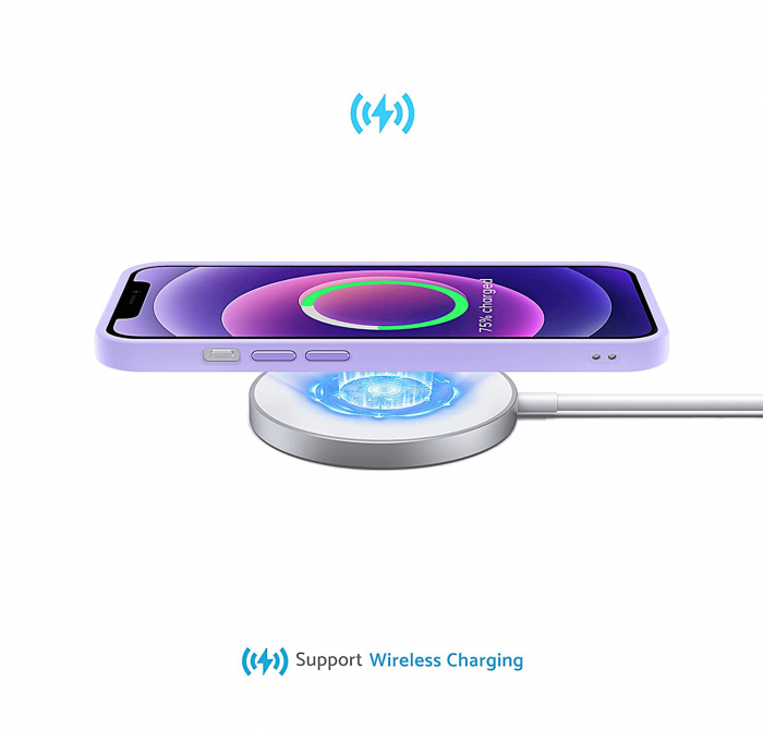 Husă pentru IPhone 12 PRO MAX, ultra slim, Antișoc, Purple [4]