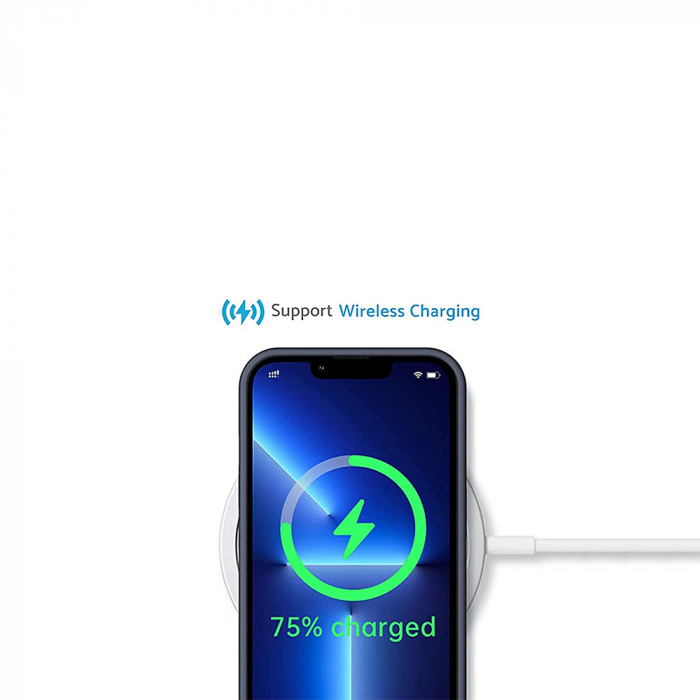 Husă pentru IPhone 13 PRO MAX, ultra slim, Antișoc, Blue [4]