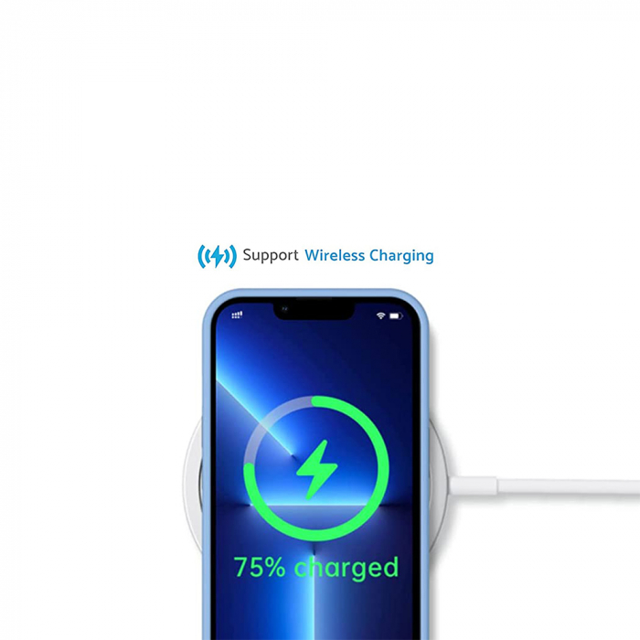 Husă pentru IPhone 13 PRO MAX, ultra slim, Antișoc, Light Blue [4]