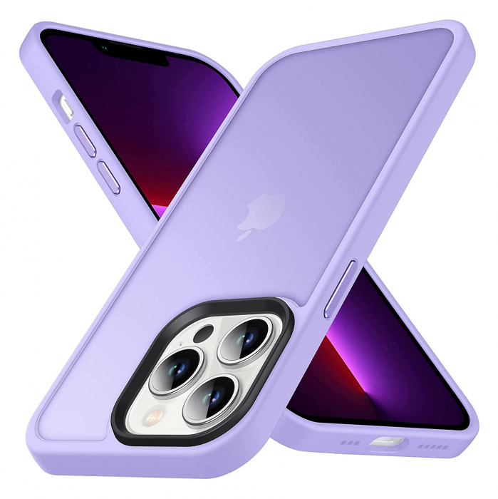 Husă pentru IPhone 13 PRO MAX, ultra slim, Antișoc, Purple [1]