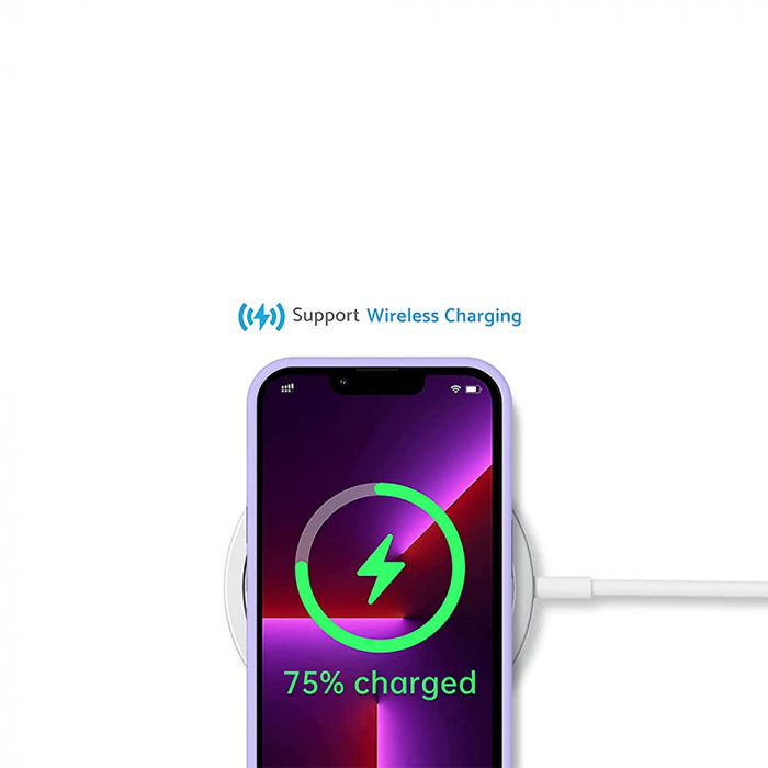 Husă pentru IPhone 13 PRO MAX, ultra slim, Antișoc, Purple [4]