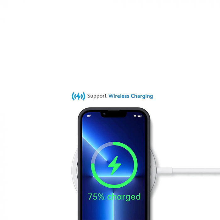 Husă pentru IPhone 13 PRO, ultra slim, Antișoc, Negru [2]