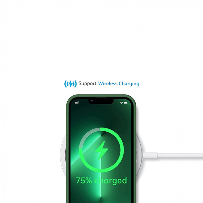 Husă pentru IPhone 13 PRO, ultra slim, Antișoc, Verde [4]