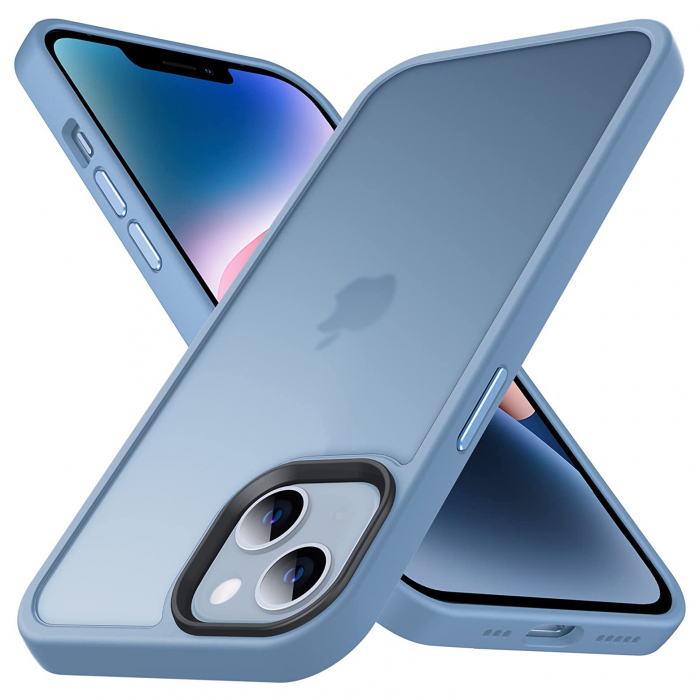 Husă pentru iPhone 13, ultra slim, Antișoc, Light Blue [1]