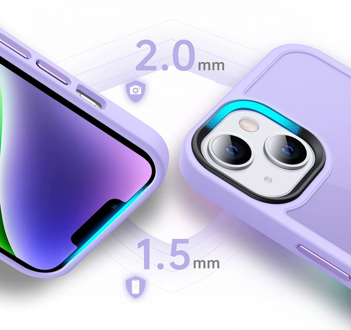 Husă pentru iPhone 13, ultra slim, Antișoc, Purple [2]