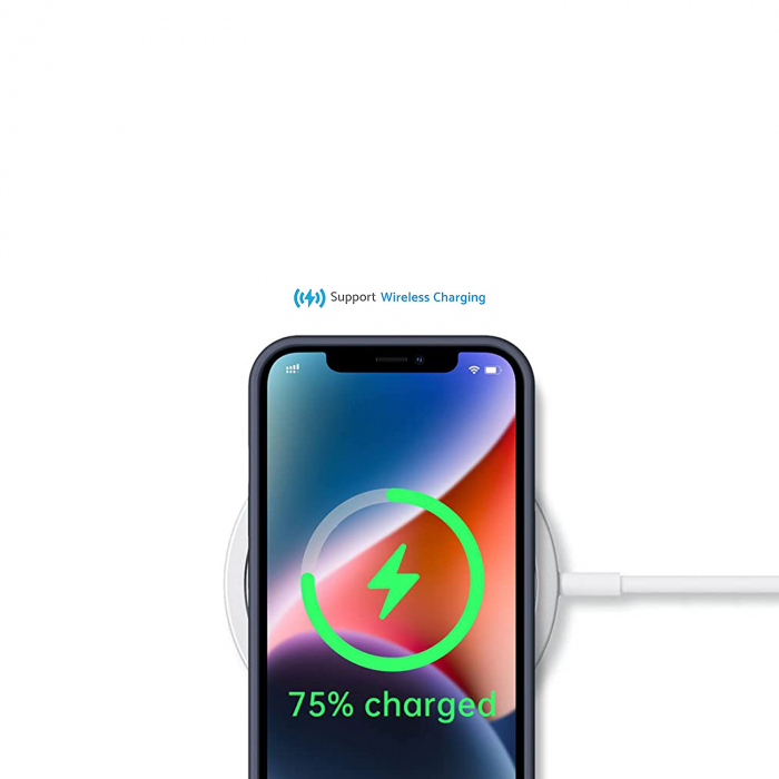 Husă pentru iPhone 14 PLUS, ultra slim, Antișoc, Blue [5]