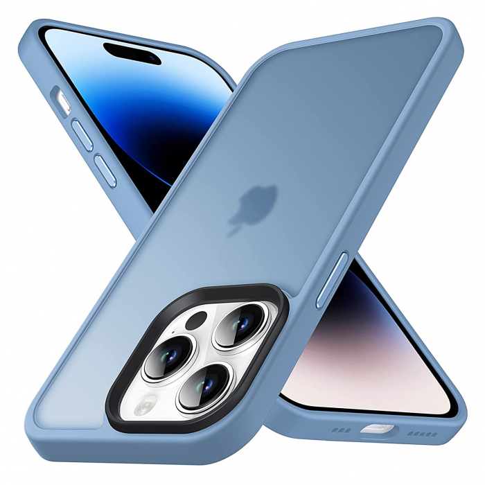 Husă pentru IPhone 14 PRO MAX, ultra slim, Antișoc, Light Blue [1]