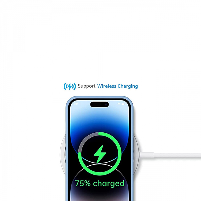 Husă pentru IPhone 14 PRO MAX, ultra slim, Antișoc, Light Blue [4]