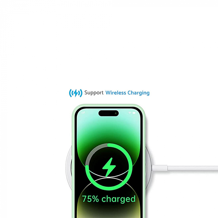 Husă pentru IPhone 14 PRO MAX, ultra slim, Antișoc, Light Green [4]