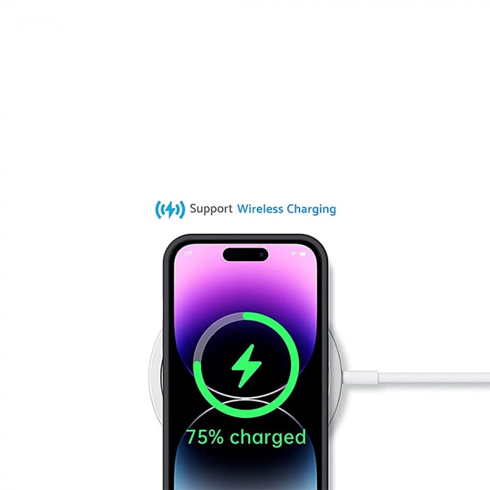 Husă pentru iPhone 14 PRO MAX, ultra slim, Antișoc, Negru [4]