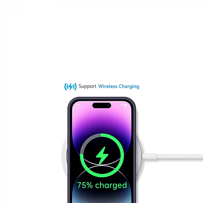 Husă pentru IPhone 14 PRO MAX, ultra slim, Antișoc, Purple [5]
