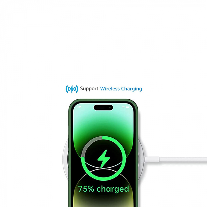 Husă pentru IPhone 14 PRO MAX, ultra slim, Antișoc, Verde [4]