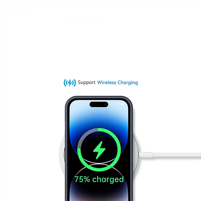Husă pentru iPhone 14 PRO, ultra slim, Antișoc, Blue [4]