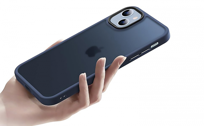Husă pentru iPhone 15, ultra slim, Antișoc, Blue [8]