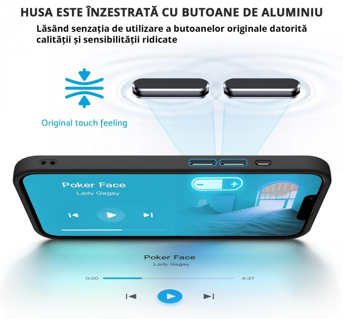 Husă iPhone 16 Pro Max MagSafe ultra slim antișoc negru [3]