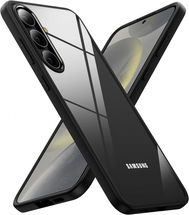 Husă pentru Samsung Galaxy S24, ultra slim, Antișoc, Negru [1]