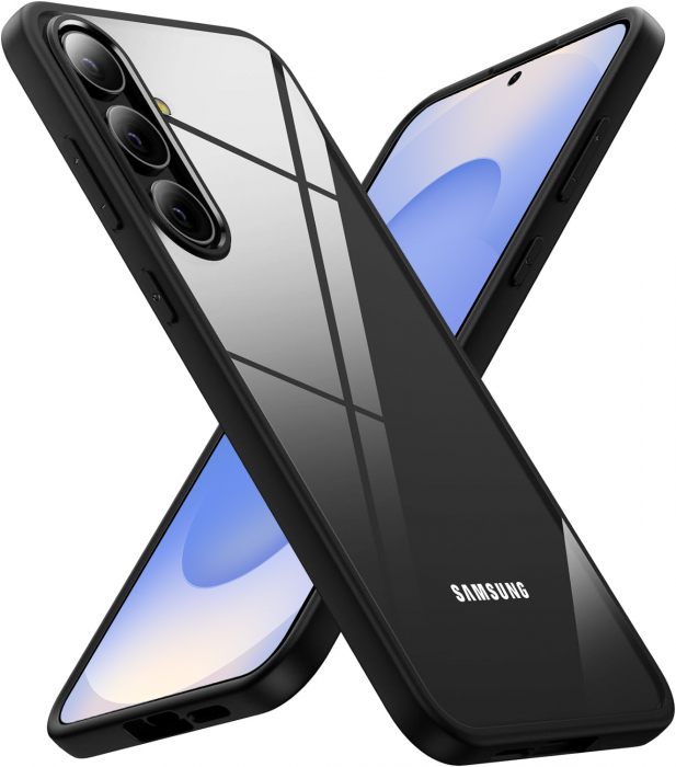 Husă pentru Samsung Galaxy S25 PLUS, ultra slim, Antișoc, Negru [1]