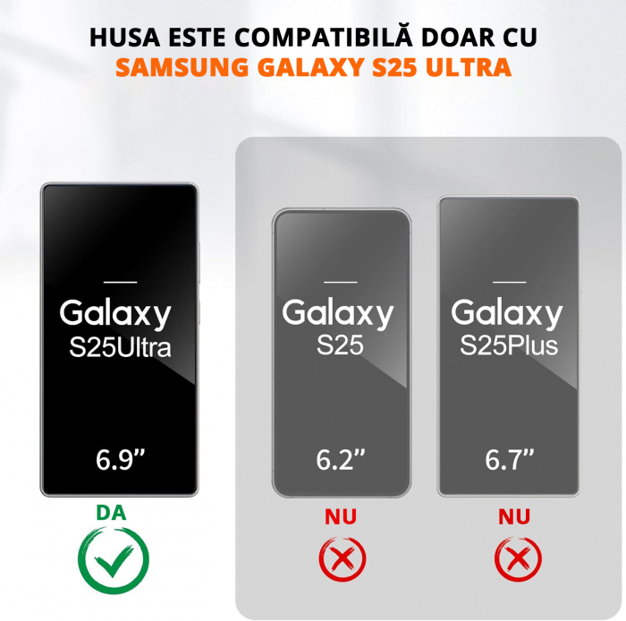 Husă pentru Samsung Galaxy S25 ULTRA, inel multifuncțional 360°, Protecție Militară Antișoc, Verde [2]