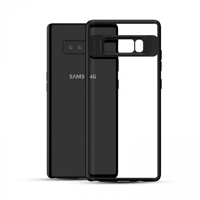 Husa Samsung Galaxy Note 8, ultraslim, carcasa spate, hardcase, Negru [6]