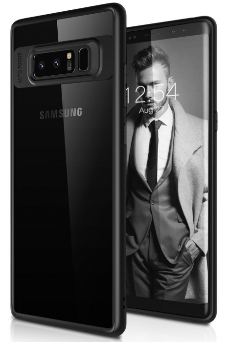 Husa Samsung Galaxy Note 8, ultraslim, carcasa spate, hardcase, Negru [1]