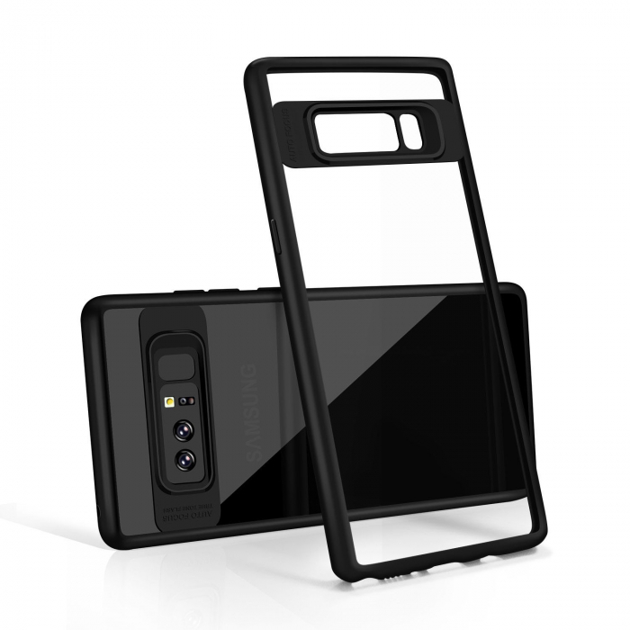 Husa Samsung Galaxy Note 8, ultraslim, carcasa spate, hardcase, Negru [5]