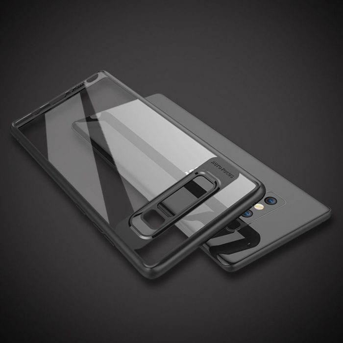 Husa Samsung Galaxy Note 8, ultraslim, carcasa spate, hardcase, Negru [4]