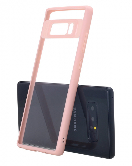 Husa Samsung Galaxy Note 8, ultraslim, carcasa spate, hardcase, Roz [4]