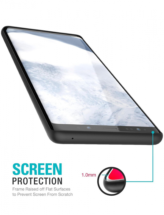 Husa Samsung Galaxy S9 PLUS, ultraslim, carcasa spate, hardcase, Negru [4]