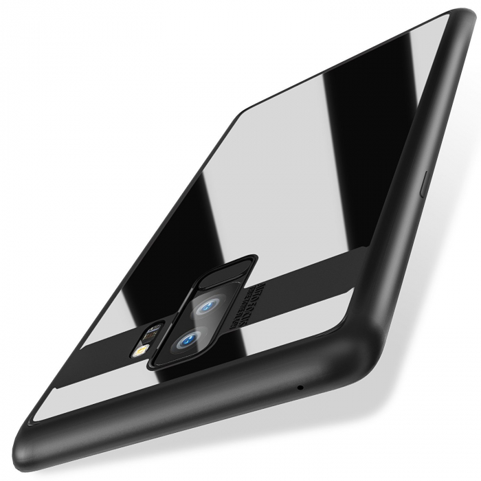 Husa Samsung Galaxy S9 PLUS, ultraslim, carcasa spate, hardcase, Negru [3]