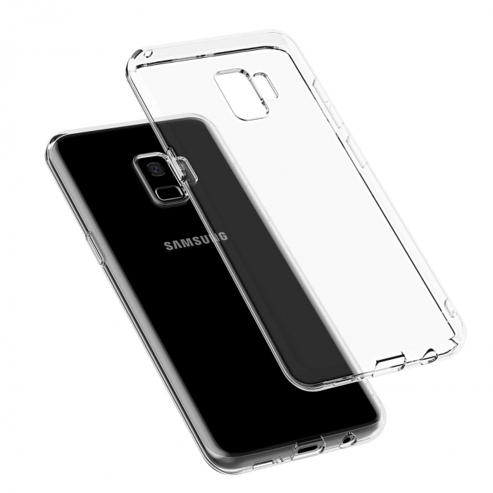 Husa Samsung Galaxy S9, Silicon ultraslim, Transparenta [3]