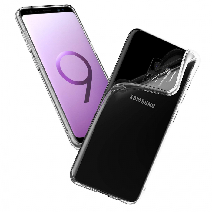 Husa Samsung Galaxy S9, Silicon ultraslim, Transparenta [6]