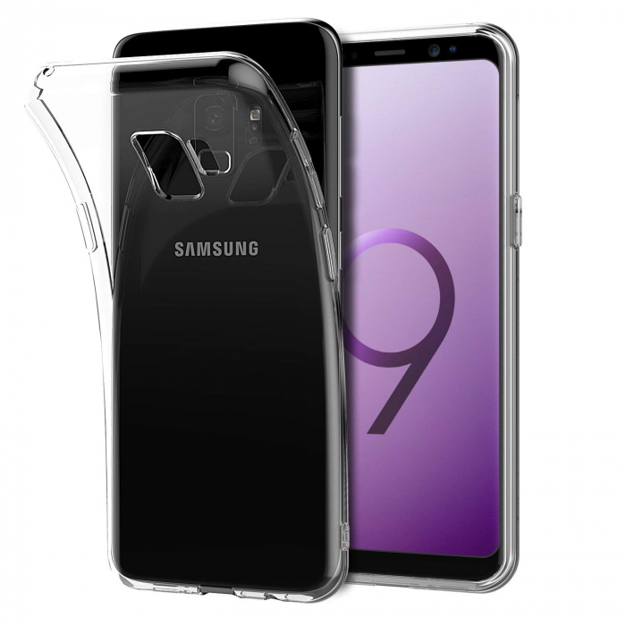 Husa Samsung Galaxy S9, Silicon ultraslim, Transparenta [5]