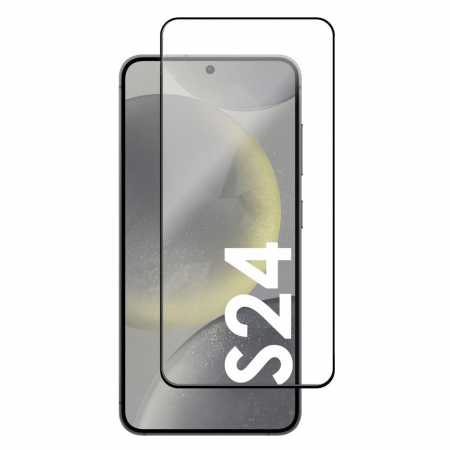 Folii Samsung - Folie de protecție Mobilesmart pentru Samsung Galaxy S24, sticlă securizată Full Glue