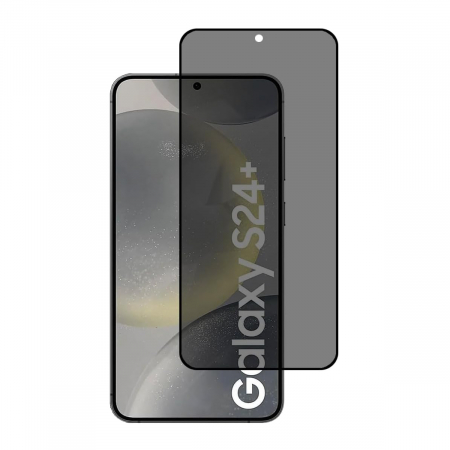 Folii Samsung - Folie de protecție Mobilesmart pentru Samsung Galaxy S24 PLUS, sticlă securizată Privacy, Full Glue