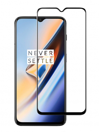 Mobilesmart - Folie sticla OnePlus 7, protectie ecran tempered glass fata, 5D, acopera tot ecranul, 0.2mm