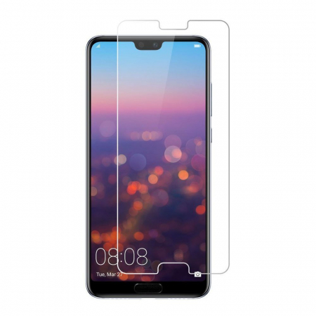 Folii protectie telefoane - Folie sticla Huawei P20 Pro, protectie ecran tempered glass fata, 0.2mm