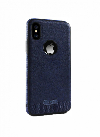 Huse iPhone XR - Husa iPhone XR, protectie slim, antisoc, Leather, Blue