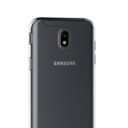 Husa de protectie ultraslim Samsung Galaxy J5 2017, Silicon, Transparent [3]