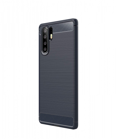 Husa Huawei P30 Pro, Slim Armor Carbon, carcasa spate Antisoc, Blue [0]