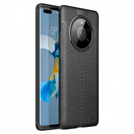 Husa pentru Huawei Mate 40 Pro, Slim Antisoc, carcasa spate, Focus, Negru [0]