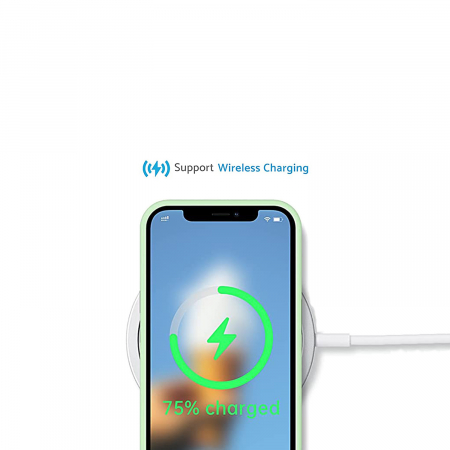 Husă pentru IPhone 12 PRO MAX, ultra slim, Antișoc, Light Green [3]