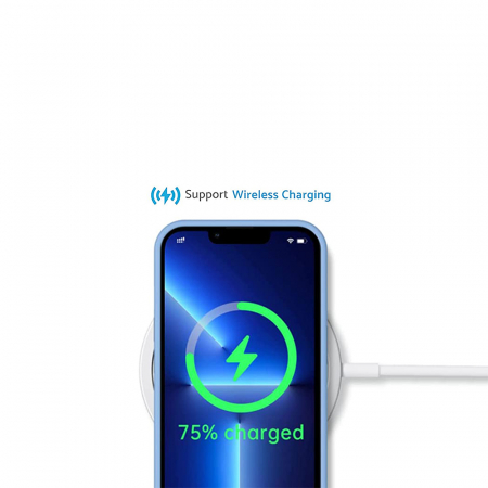Husă pentru IPhone 13 PRO MAX, ultra slim, Antișoc, Light Blue [3]