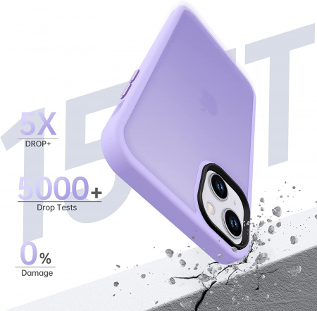 Husă pentru iPhone 13, ultra slim, Antișoc, Purple [3]