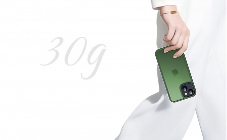 Husă pentru iPhone 15, ultra slim, Antișoc, Verde [6]