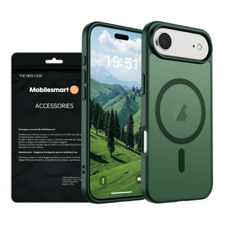 Huse iPhone Air - Husă pentru Iphone AIR, MagSafe, ultra slim, Antișoc, Verde