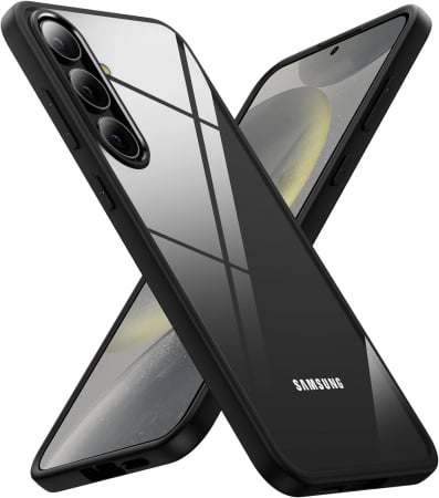Mobilesmart - Husă pentru Samsung Galaxy S24, ultra slim, Antișoc, Negru